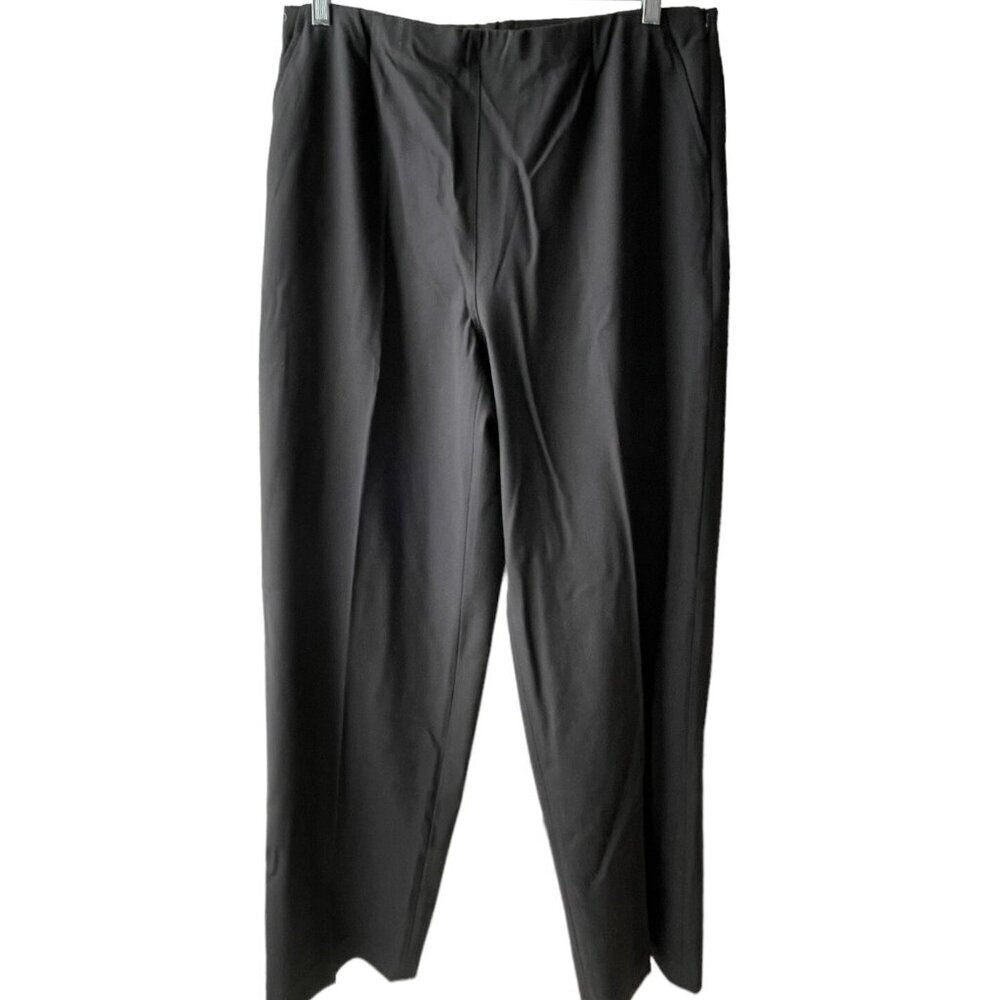 Wool Blend Susan Bristol Fundamentals Black Slacks Women’s 8 NWT